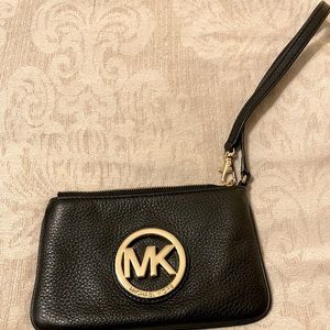 Black Michael Kors Wristlet.